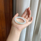 糯冰带晴底翡翠贵妃镯（51mm）（yc310312）