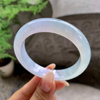 细糯种带底色平安镯（56.3mm）（yc203690）
