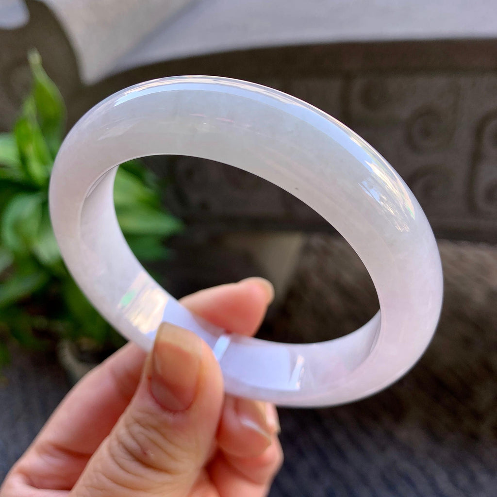 细糯种无色平安镯（56.4mm）（yc308752）