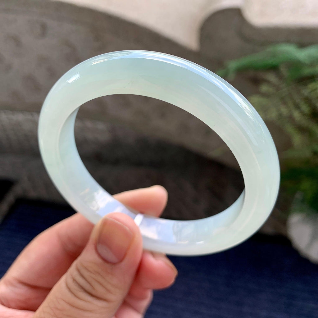 细糯种晴底平安镯（55.5mm）（yc226064）