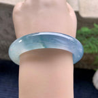 冰种紫罗兰平安镯（58.4mm）（yc253067）