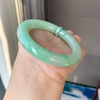 细糯种飘花圆条手镯（57.5mm）（yc262773）