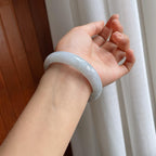 糯冰翡翠平安镯（59mm）（yc216039）