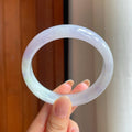 糯冰紫罗兰翡翠平安镯（59mm)（yc375379）