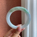 细糯冰带色圆条手镯 55圈（yc722855）