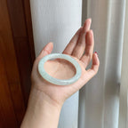 糯冰晴底翡翠美人条（53.3mm）（yc303077）
