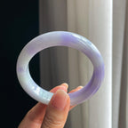 糯冰紫罗兰翡翠平安镯（57.5mm）（yc391266）