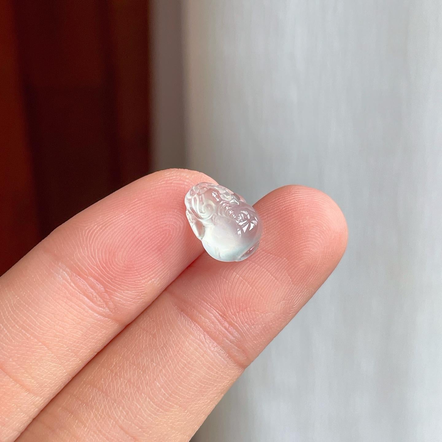 裸石冰玻种翡翠貔貅（yc249137）