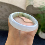 细糯种飘花平安镯（51.6mm）（yc200978）