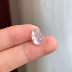 裸石冰玻种翡翠豆子（yc249141）