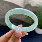细糯种蓝晴水贵妃手镯（55.2mm）（yc200957）
