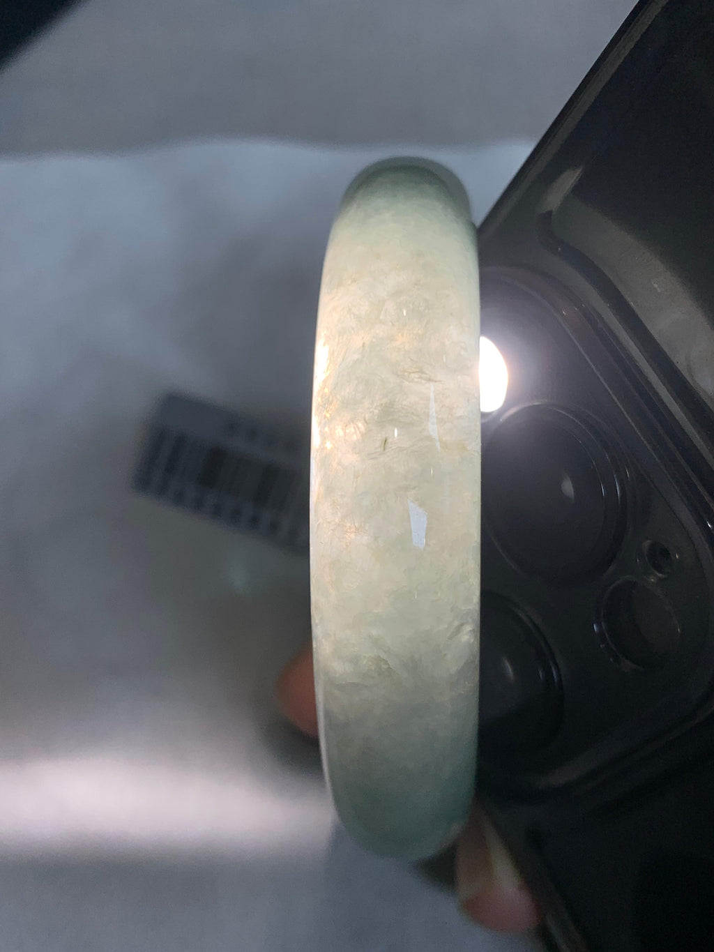 糯种晴底平安镯（56.8mm）（yc297957）