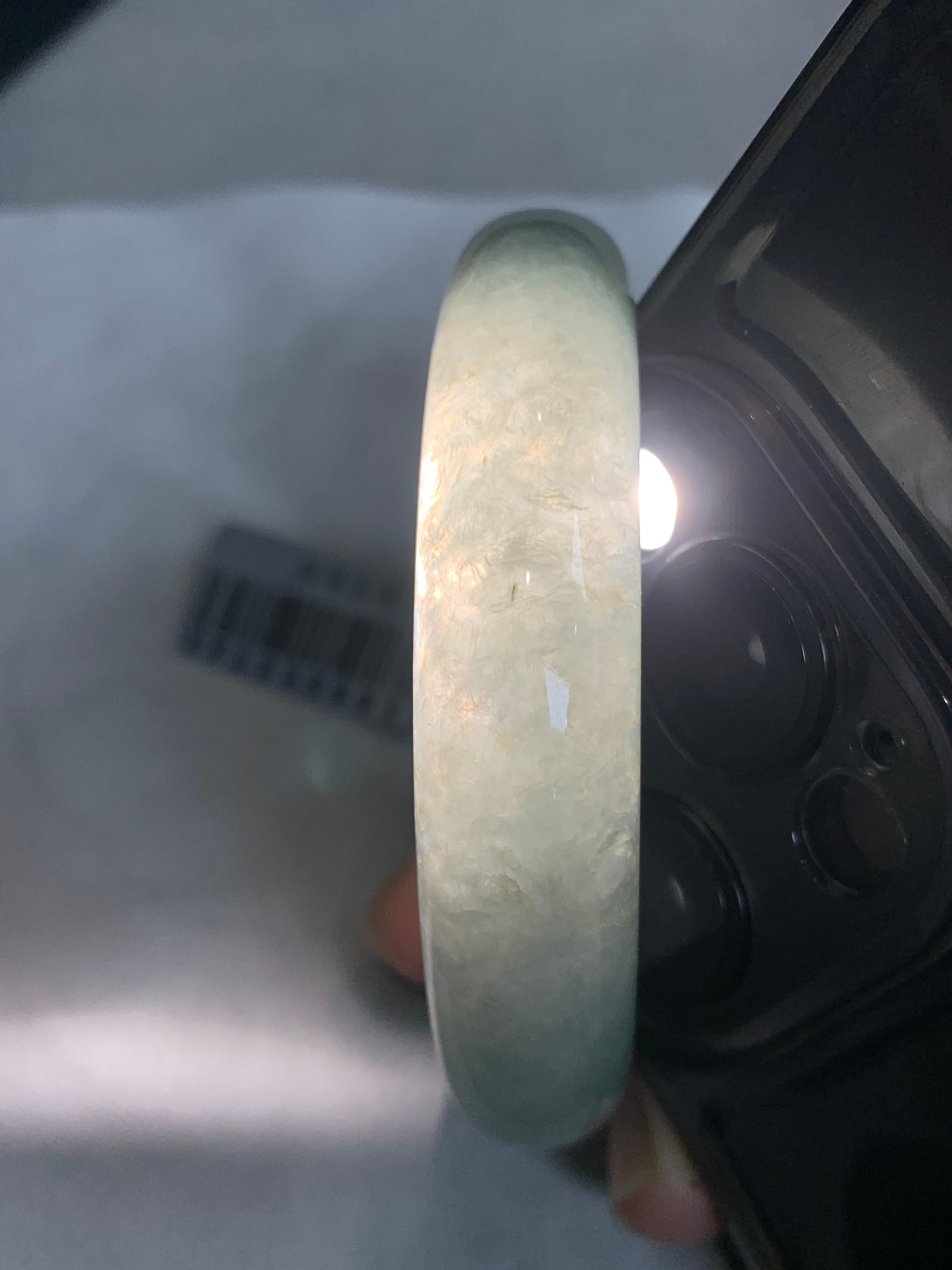 糯种晴底平安镯（56.8mm）（yc297957）