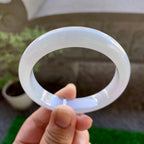 细糯种无色平安镯（53.4mm）（yc246652）