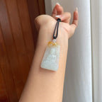 糯冰黄翡翡翠大日如来（yc266468）