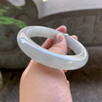 细糯种淡晴底平安镯（57.8mm）（yc199586）