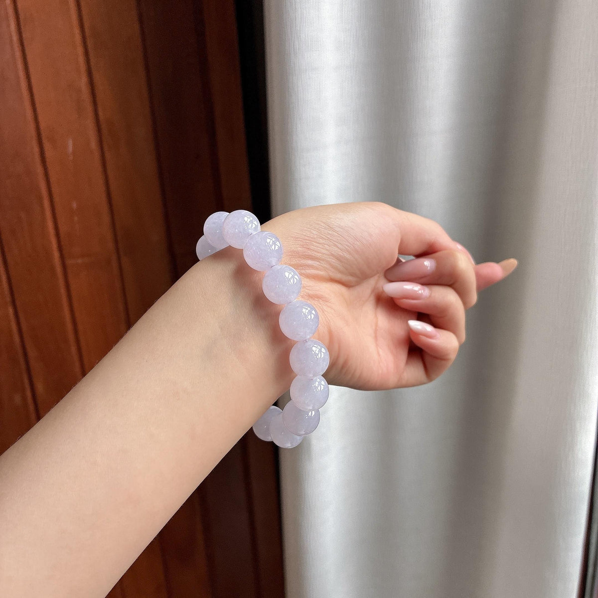 糯冰紫罗兰珠串手串（yc766105）