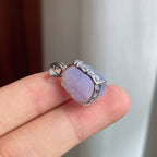 18k金钻镶冰种紫罗兰翡翠貔貅（yc175314）