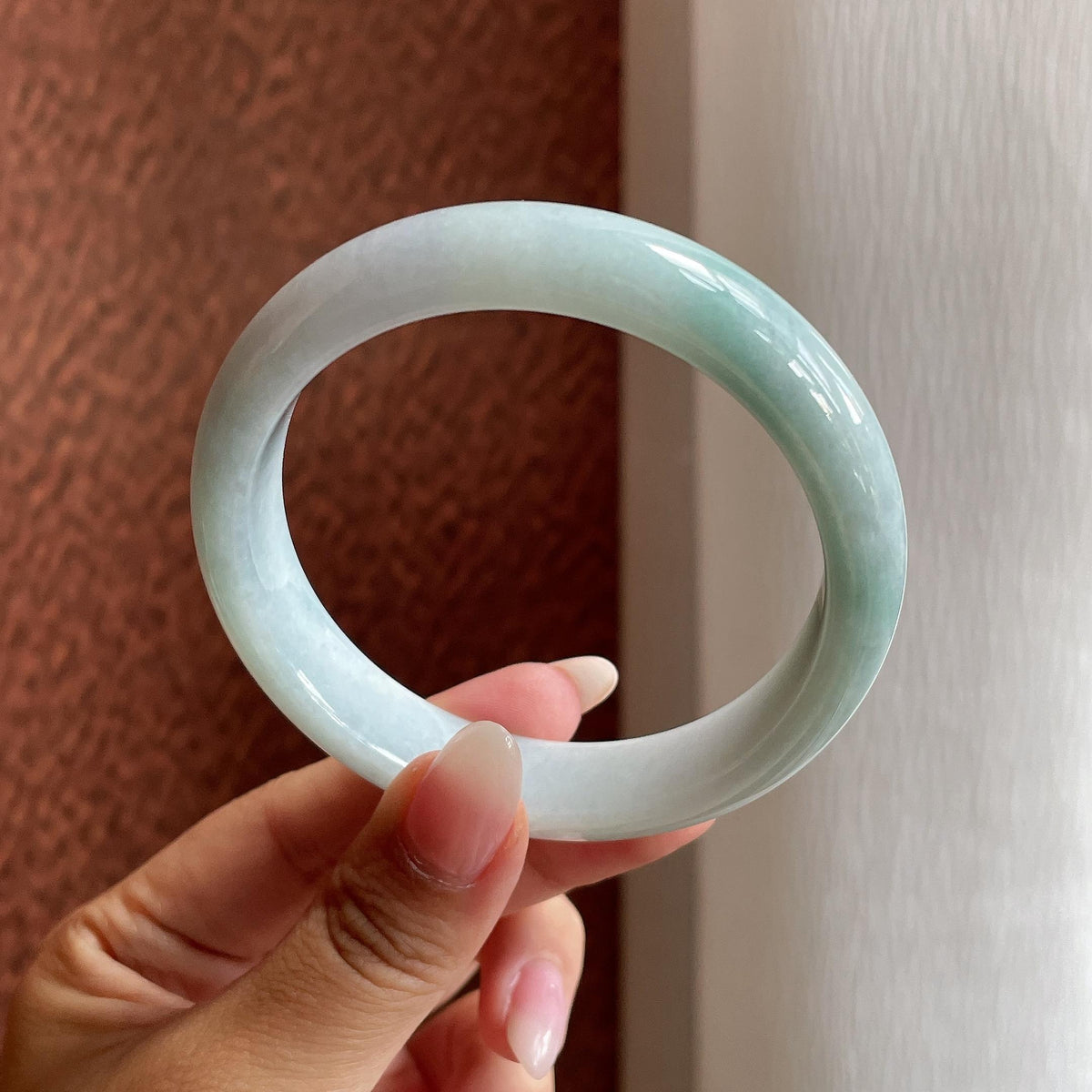 细糯种晴底正圈平安镯 56圈（yc732892）