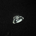 玻璃种无色翡翠佛公（yc251056）