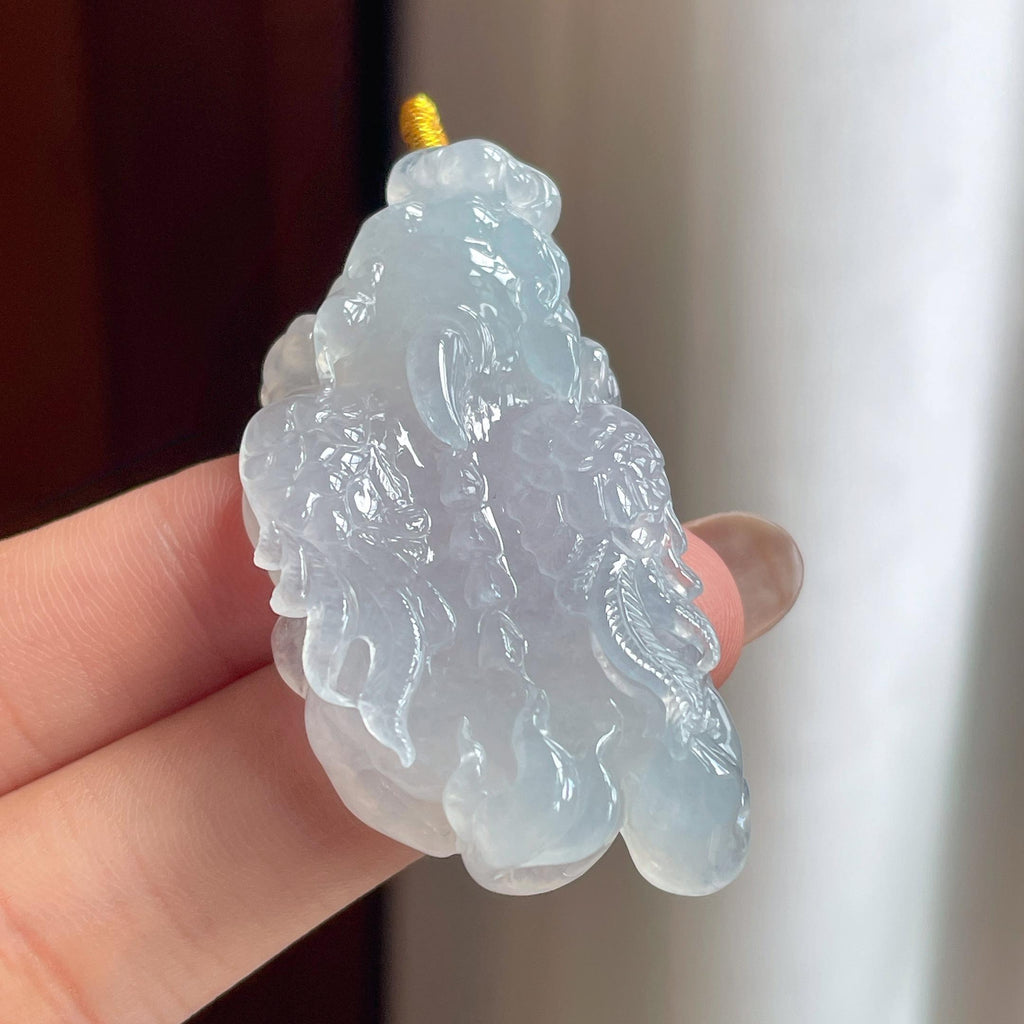 冰种淡底色貔貅 天然A货缅甸翡翠（yc455740）