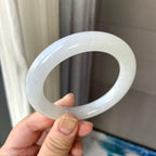 细糯种无色圆条手镯（57mm）（yc262788）