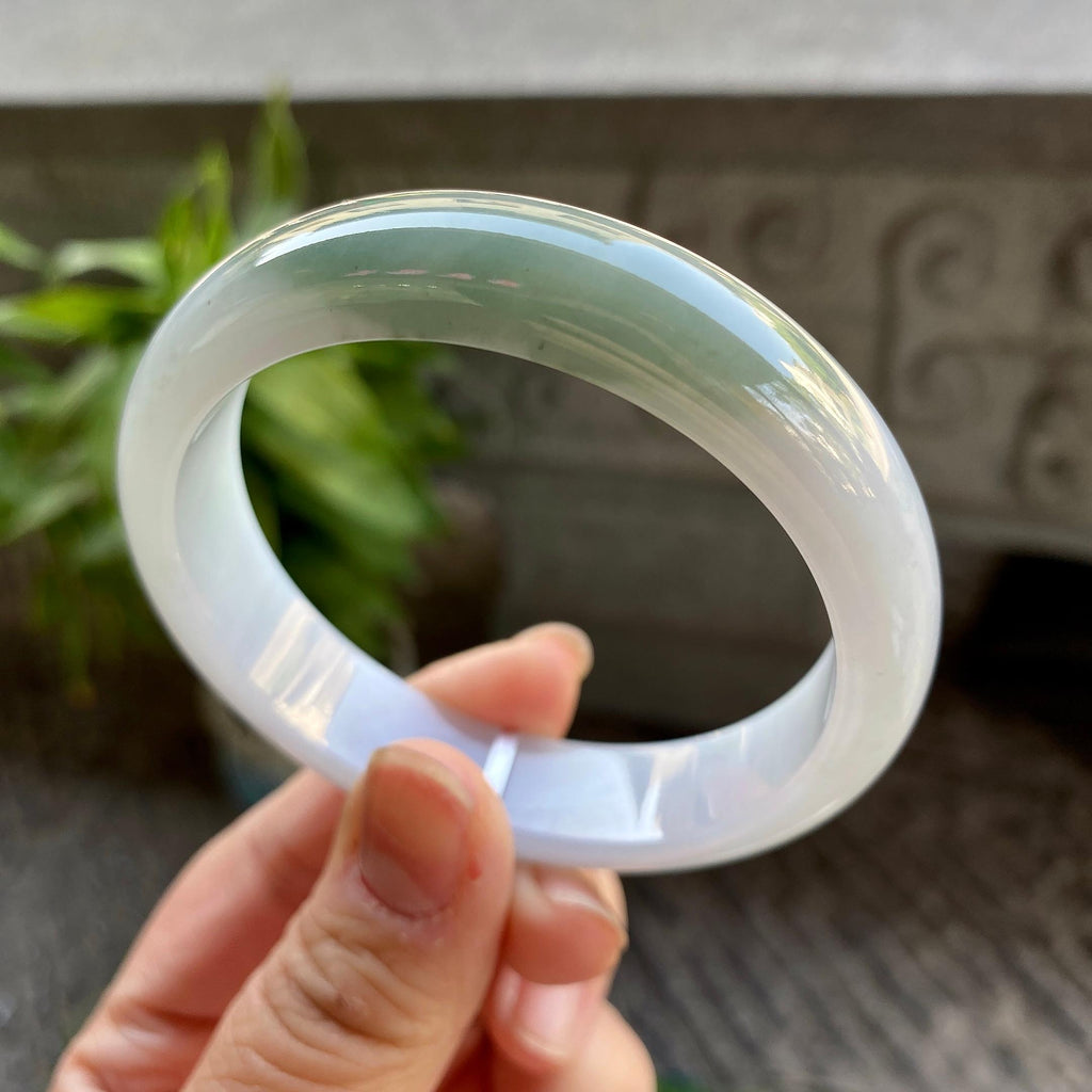 细糯种半山水平安镯（56.7mm）（yc311021）