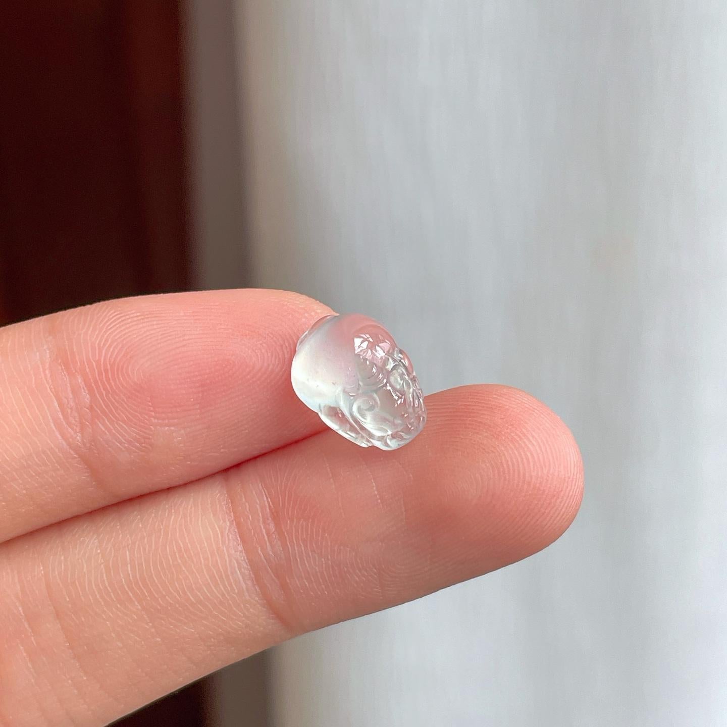 裸石冰玻种翡翠貔貅（yc249137）