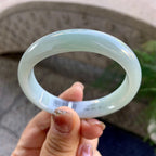 糯种淡晴底贵妃手镯（53.6mm）（yc275315）