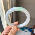 细糯种飘花圆条手镯（58.3mm）（yc262771）