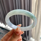 细糯种飘花贵妃手镯（55.6mm）（yc250413）