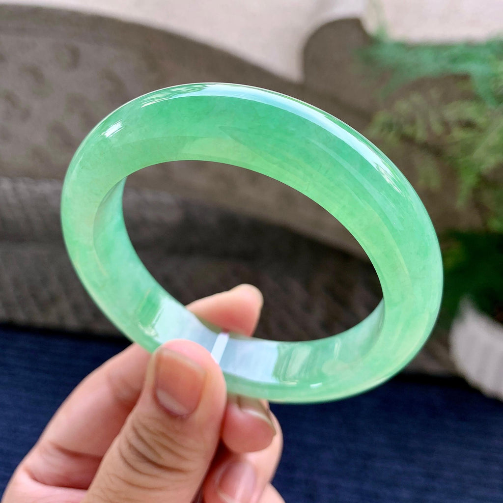 糯冰晴水平安镯（56.2mm）（yc233930）