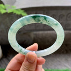 细糯种飘花圆条手镯（54.4mm）（yc248144）