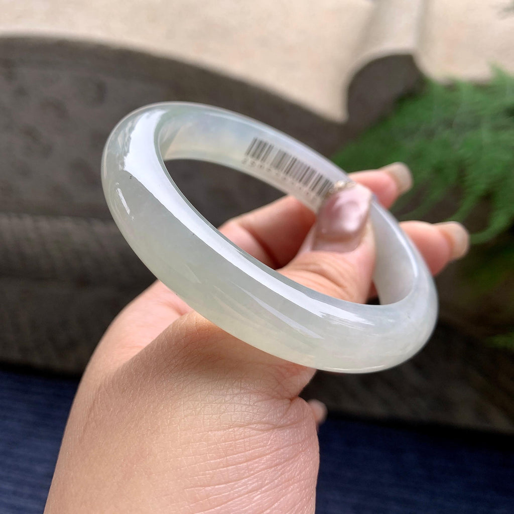 糯冰种无色平安镯（56mm）（yc297950）