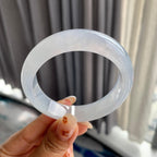 细糯种带底色贵妃手镯（57.9mm）（yc250414）