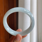 糯冰翡翠平安镯（58.5mm）（yc221940）