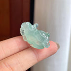 冰种晴底翡翠貔貅（yc422935）