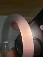 细糯种淡紫罗兰圆条手镯（51.6mm）（yc228035）