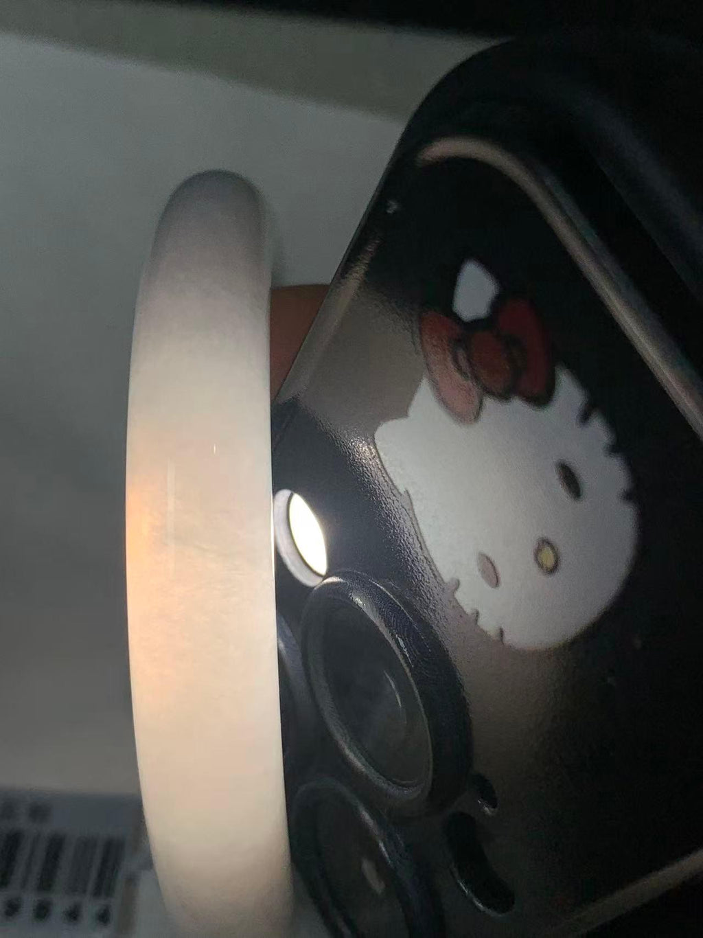 细糯种带底色圆条手镯（49.6mm）（yc249428）