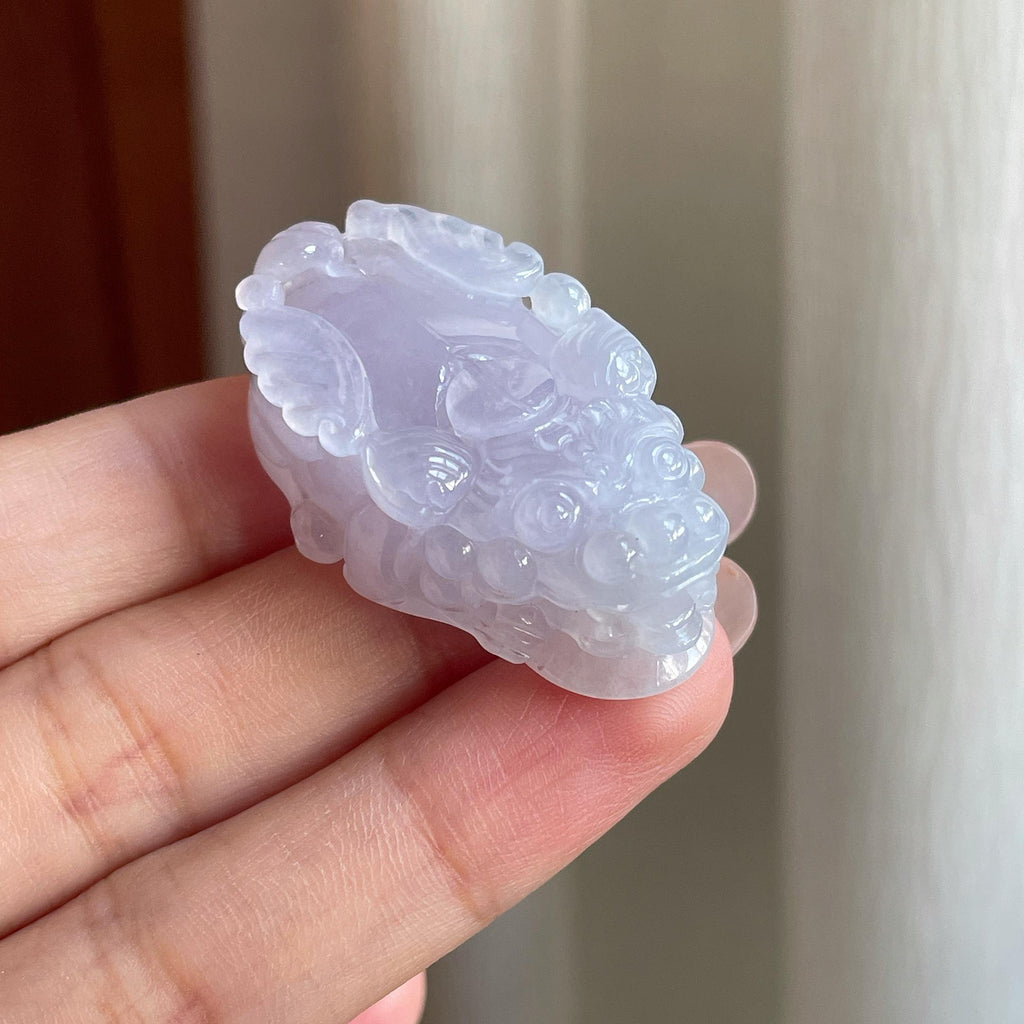 糯冰紫罗兰貔貅挂件（yc711706）