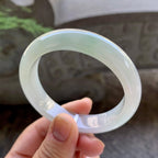 细糯种飘花平安镯（53.2mm）（yc199582）
