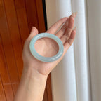 糯冰晴底翡翠圆条（54mm）（yc269673）