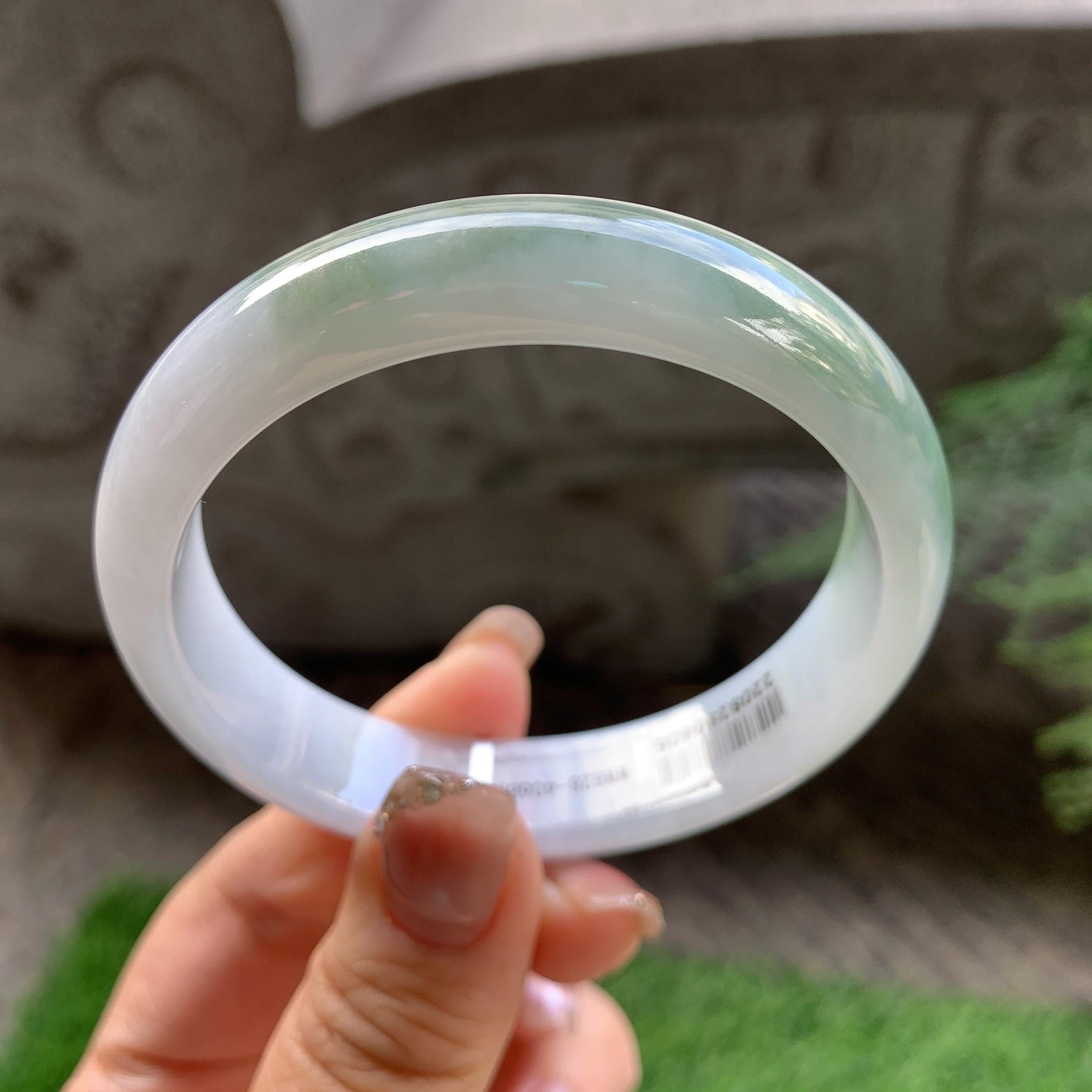 细糯种半山水平安镯（56.7mm）（yc293319）