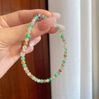 冰种多宝翡翠珠串手串（yc267486）