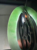 细糯种飘绿平安镯（55.4mm）（yc304264）