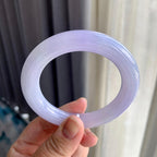 细糯种紫罗兰圆条手镯（56mm）（yc200617）