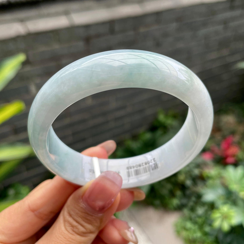细糯种带底色宽版轮胎镯（57.7mm）（yc297951）