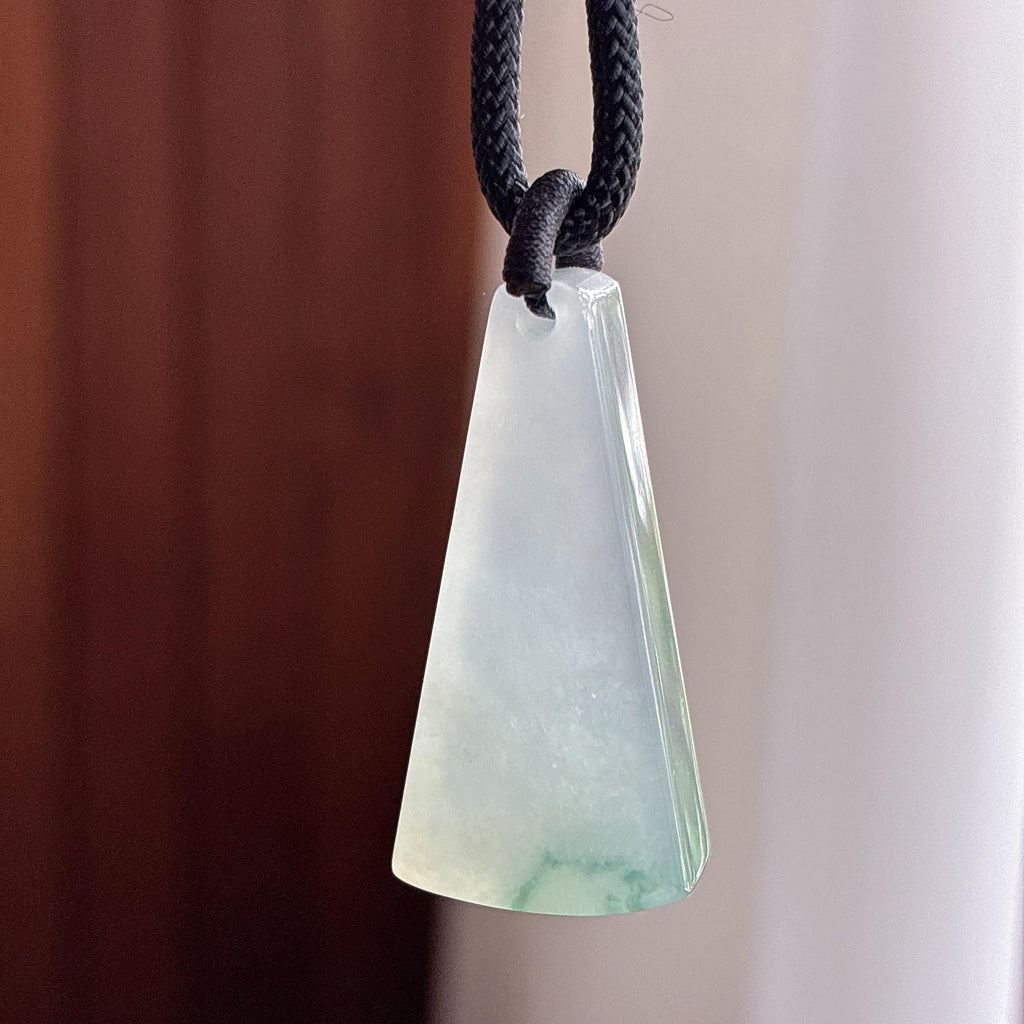冰种飘花无事牌 天然缅甸A货翡翠（yc495861）