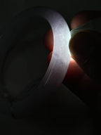 细糯种淡紫罗兰平安镯（65.5mm）（yc200976）