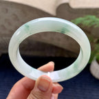 细糯种飘花平安镯（60mm）（yc194563）